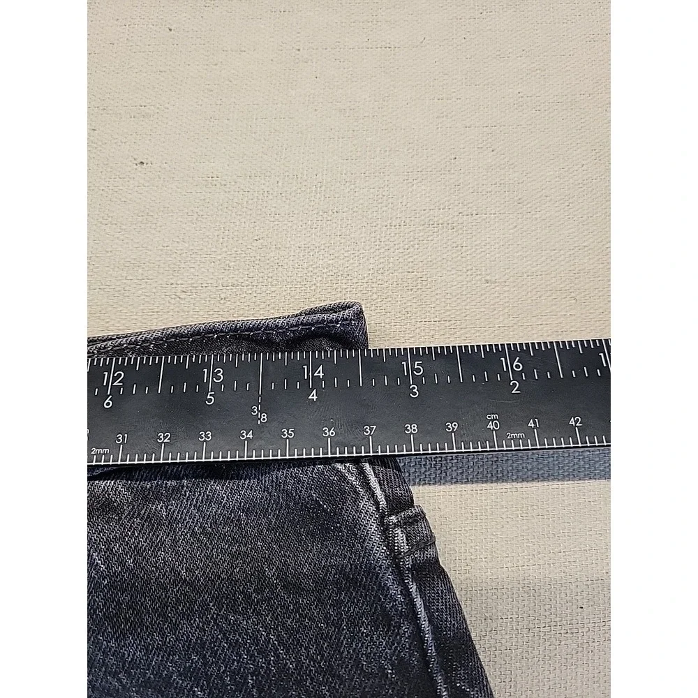 Vintage Levi's 501 Button Fly Jeans Gray USA Made Straight Leg Measures 29x29